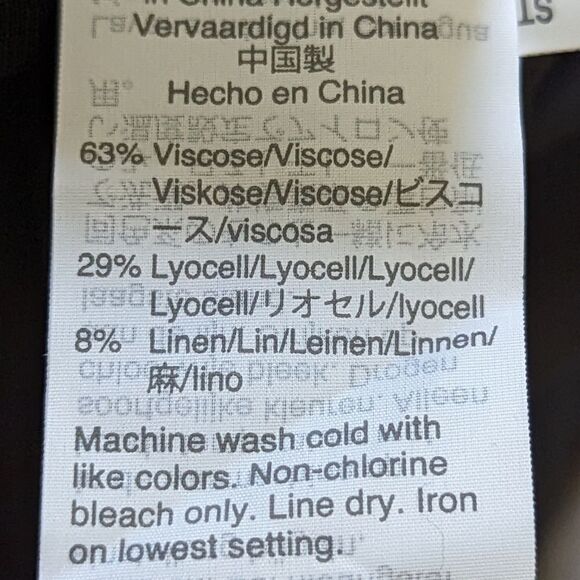 J crew Straight-leg Black Utility Pant With Surplus Pockets women's sz 8 - Picture 11 of 15